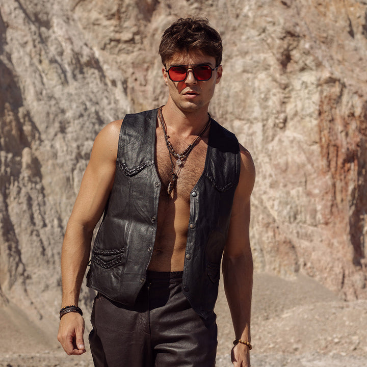 Sunglasses "Lumen Red"