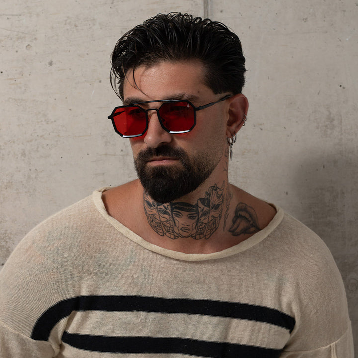 Sunglasses "Lumen Red"